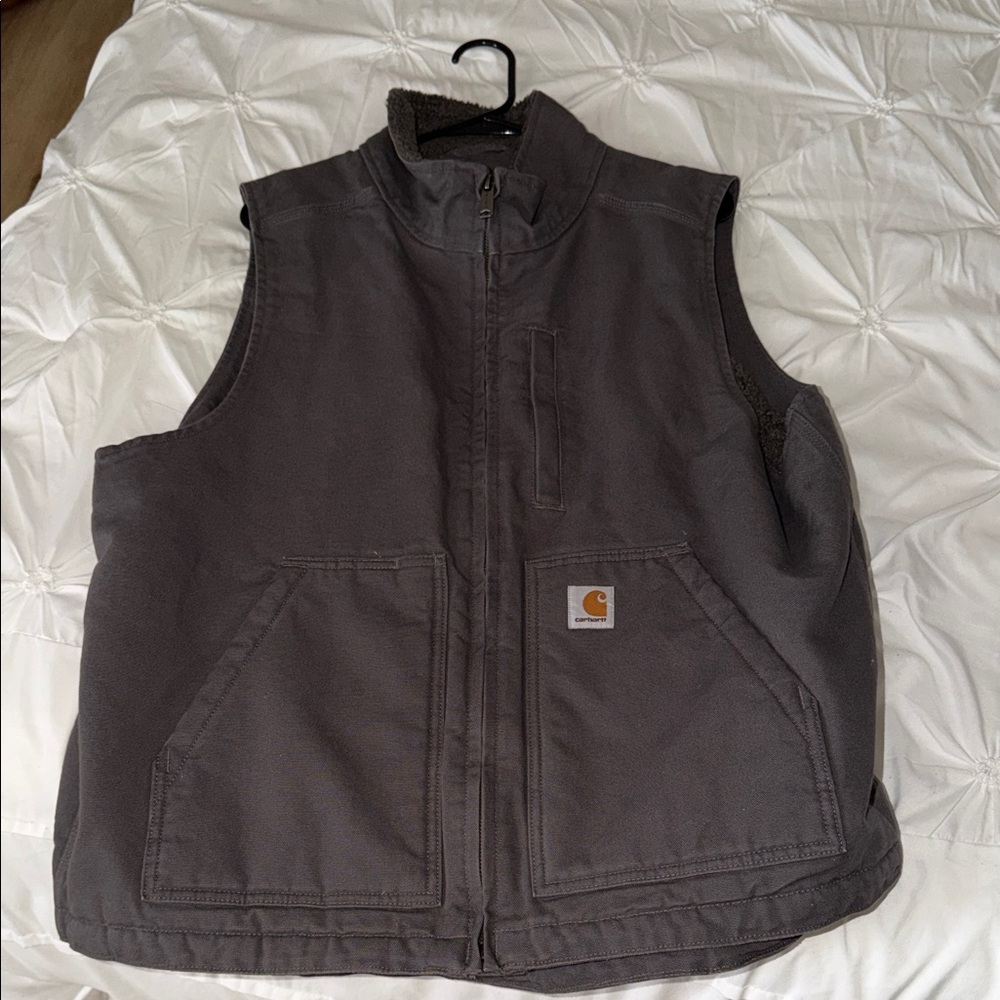 Carhartt Charcoal Sleeveless Vest